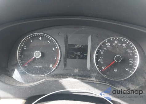 2012 Volkswagen Jetta 2.5L Se from USA, damaged, VIN 3VWDP7AJ7CM404523